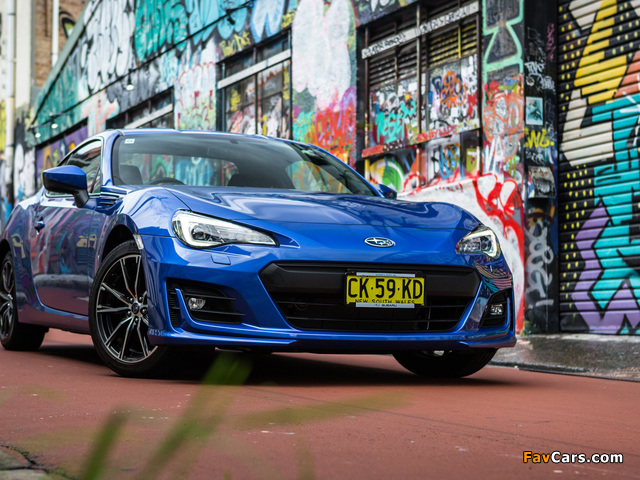 Pictures of Subaru BRZ AU-spec (ZC6) 2016 (640 x 480)