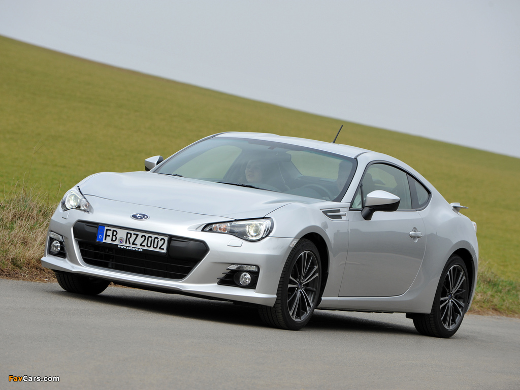 Subaru BRZ Aero Package EU-spec (ZC6) 2012 images (1024 x 768)