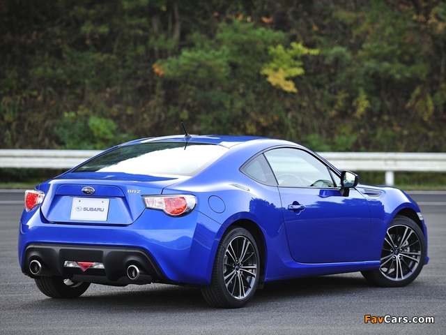 Subaru BRZ 2.0S (ZC6) 2012 images (640 x 480)