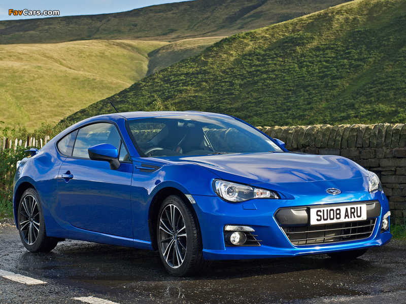 Subaru BRZ Aero Package UK-spec (ZC6) 2012 wallpapers (800 x 600)