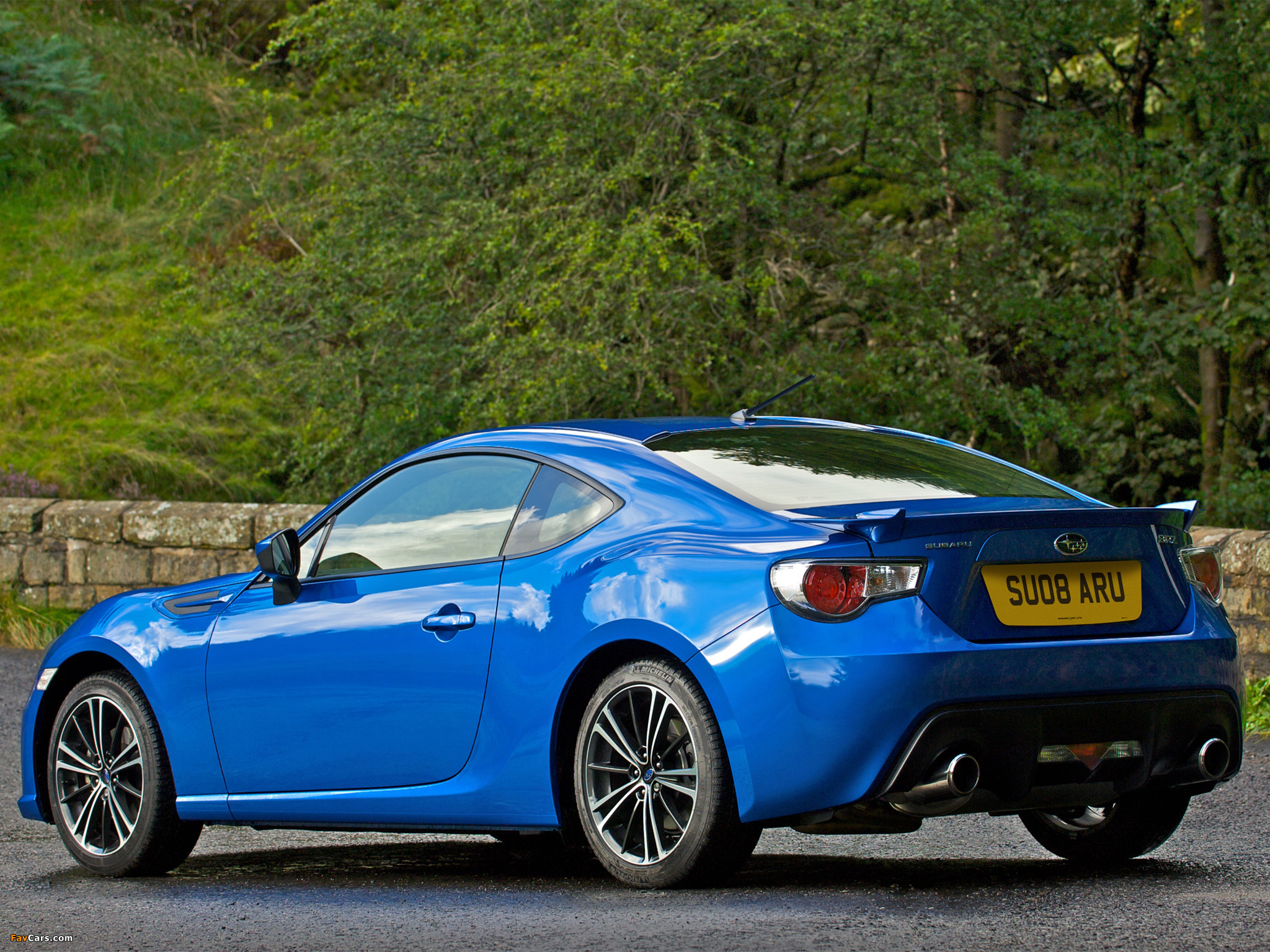 Subaru BRZ Aero Package UK-spec (ZC6) 2012 wallpapers (2048 x 1536)