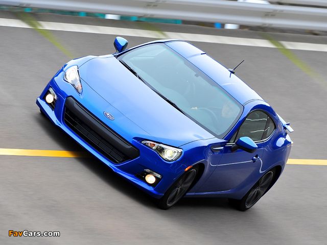 Subaru BRZ US-spec 2012 wallpapers (640 x 480)