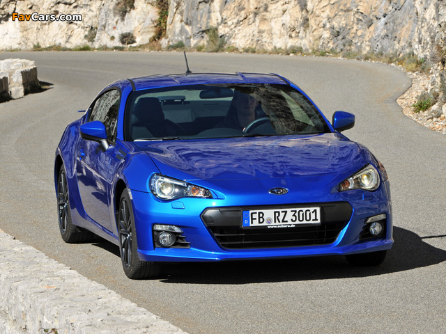 Subaru BRZ Aero Package EU-spec (ZC6) 2012 wallpapers (640 x 480)