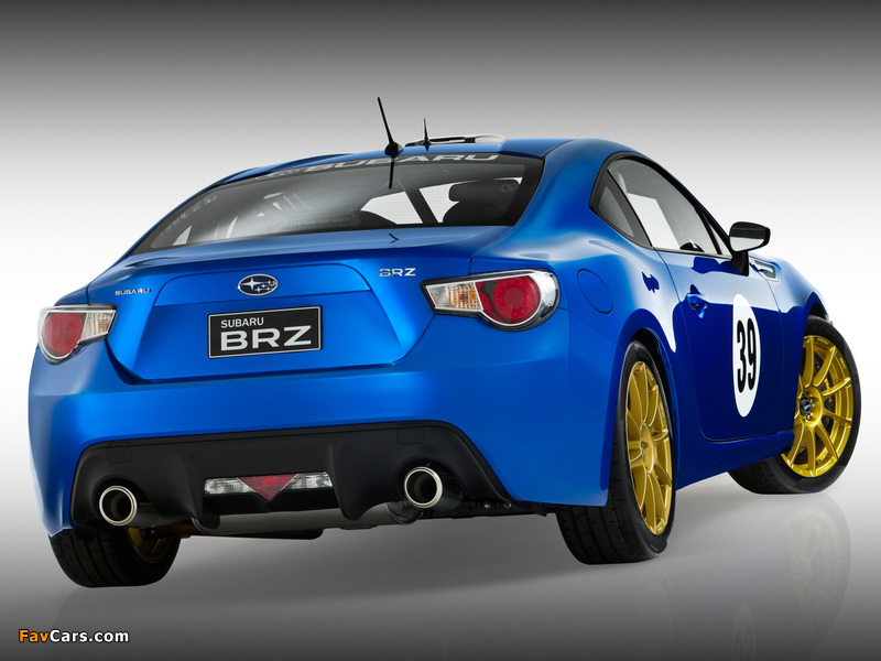 Subaru BRZ Motorsport Project Car by PBMS (ZC6) 2012 wallpapers (800 x 600)