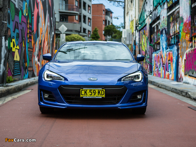 Subaru BRZ AU-spec (ZC6) 2016 wallpapers (640 x 480)