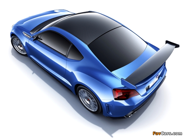 Subaru BRZ Concept STi 2011 wallpapers (640 x 480)