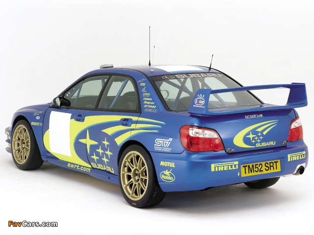 Subaru Impreza WRC Prototype (GD) 2003 pictures (640 x 480)