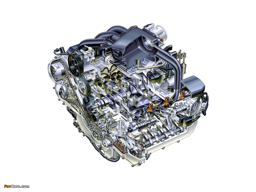 Photos of Engines  Subaru Legacy 3.0R (1024 x 768)
