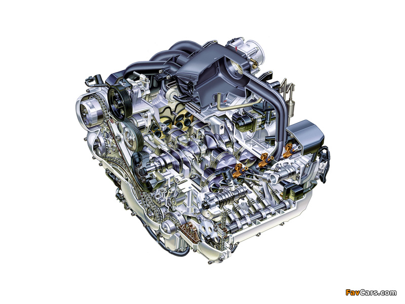 Photos of Engines  Subaru Legacy 3.0R (800 x 600)