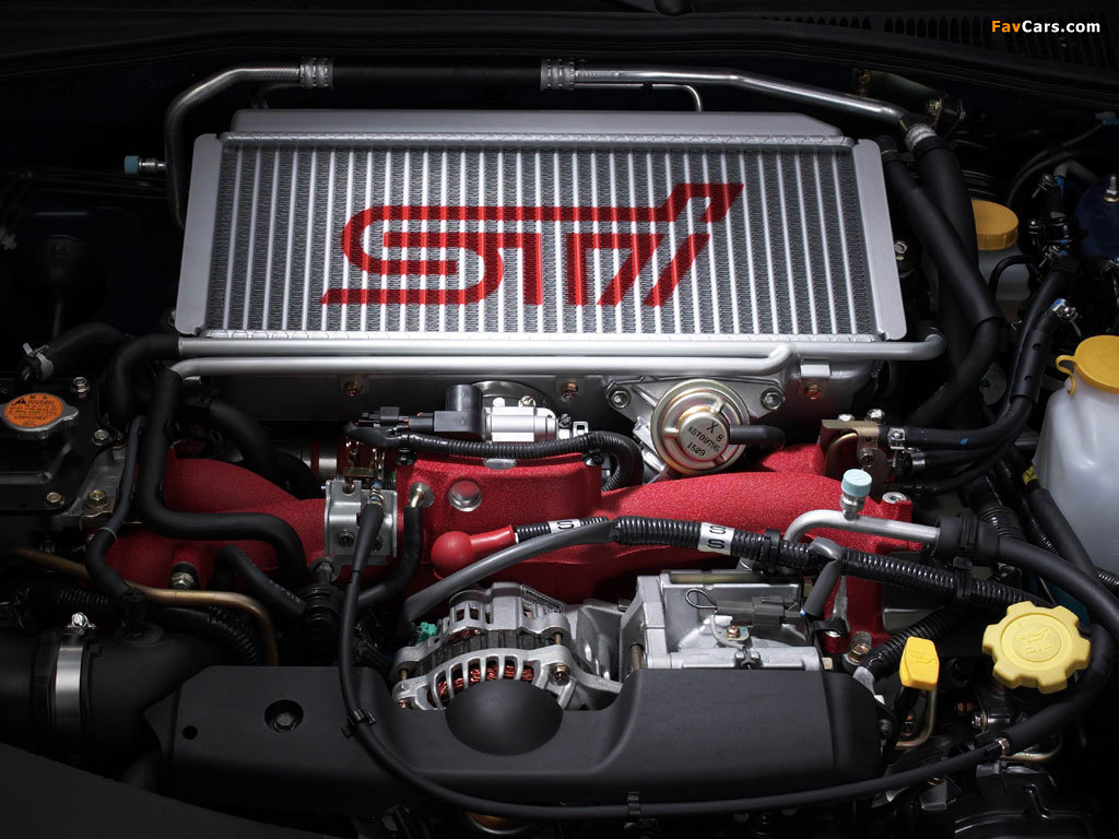 Engines  Subaru STi photos (1024 x 768)