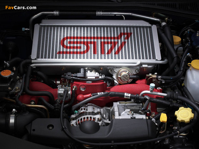 Engines  Subaru STi photos (640 x 480)