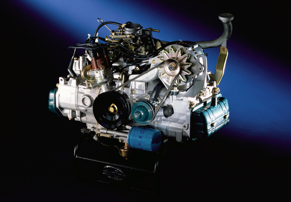 Engines  Subaru EA81 pictures