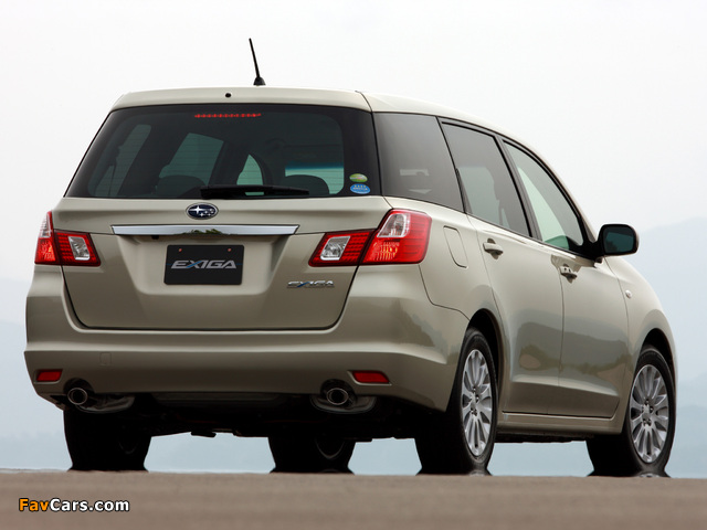 Images of Subaru Exiga 2008 (640 x 480)