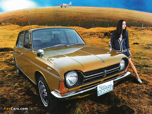 Subaru FF-1 1300G Sedan 1970–72 photos (640 x 480)