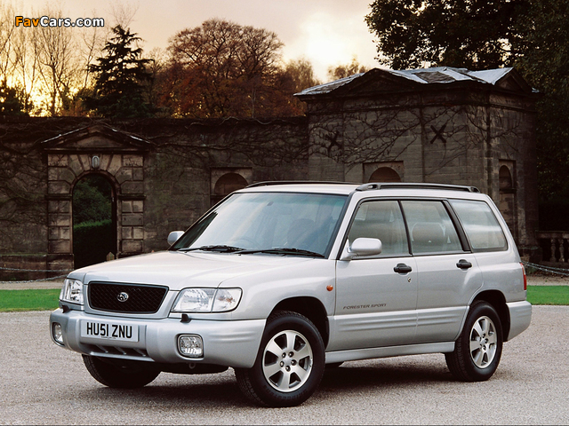Images of Subaru Forester Sport UK-spec (SF) 2000–02 (640 x 480)