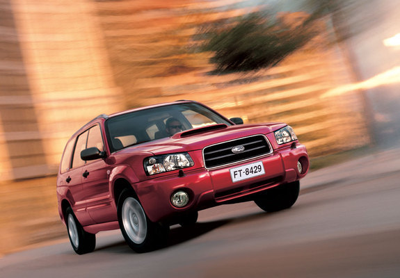 Images of Subaru Forester XT 2003–05