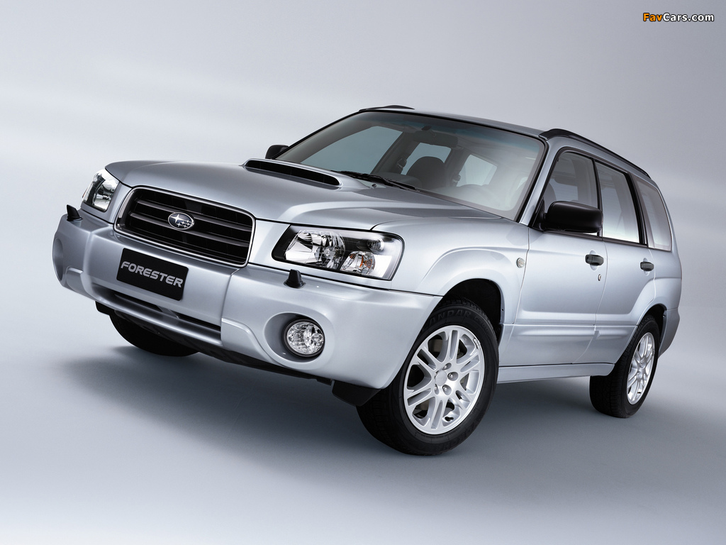 Images of Subaru Forester XT 2003–05 (1024 x 768)