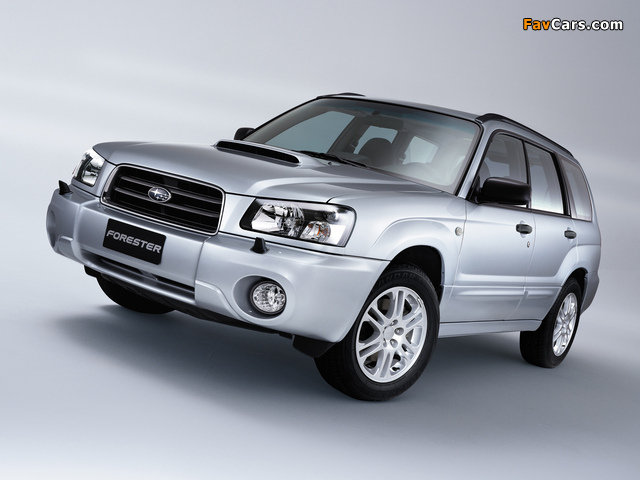 Images of Subaru Forester XT 2003–05 (640 x 480)