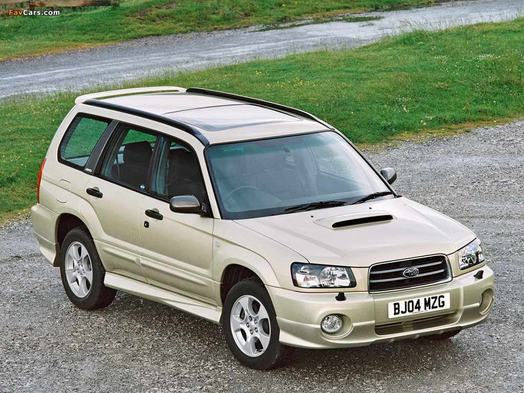 Images of Subaru Forester XT Style Package UK-spec (SG) 2003–05 (1024 x 768)