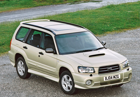 Images of Subaru Forester XT Style Package UK-spec (SG) 2003–05
