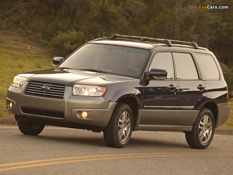 Images of Subaru Forester 2.0X US-spec (SG) 2005–08 (800 x 600)