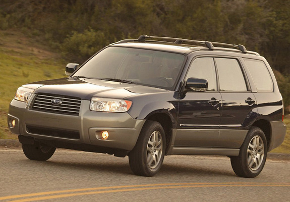 Images of Subaru Forester 2.0X US-spec (SG) 2005–08
