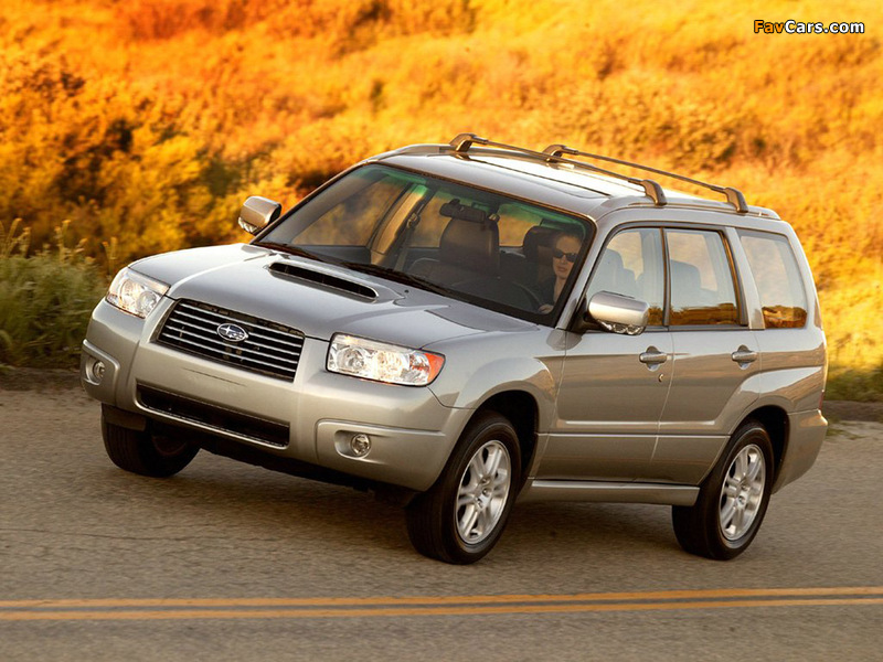 Images of Subaru Forester 2.5XT US-spec (SG) 2005–08 (800 x 600)