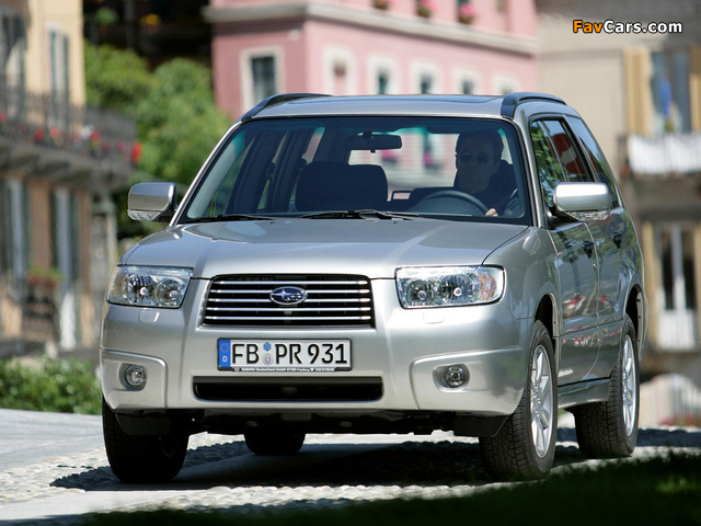 Images of Subaru Forester 2.0X 2005–08 (640 x 480)