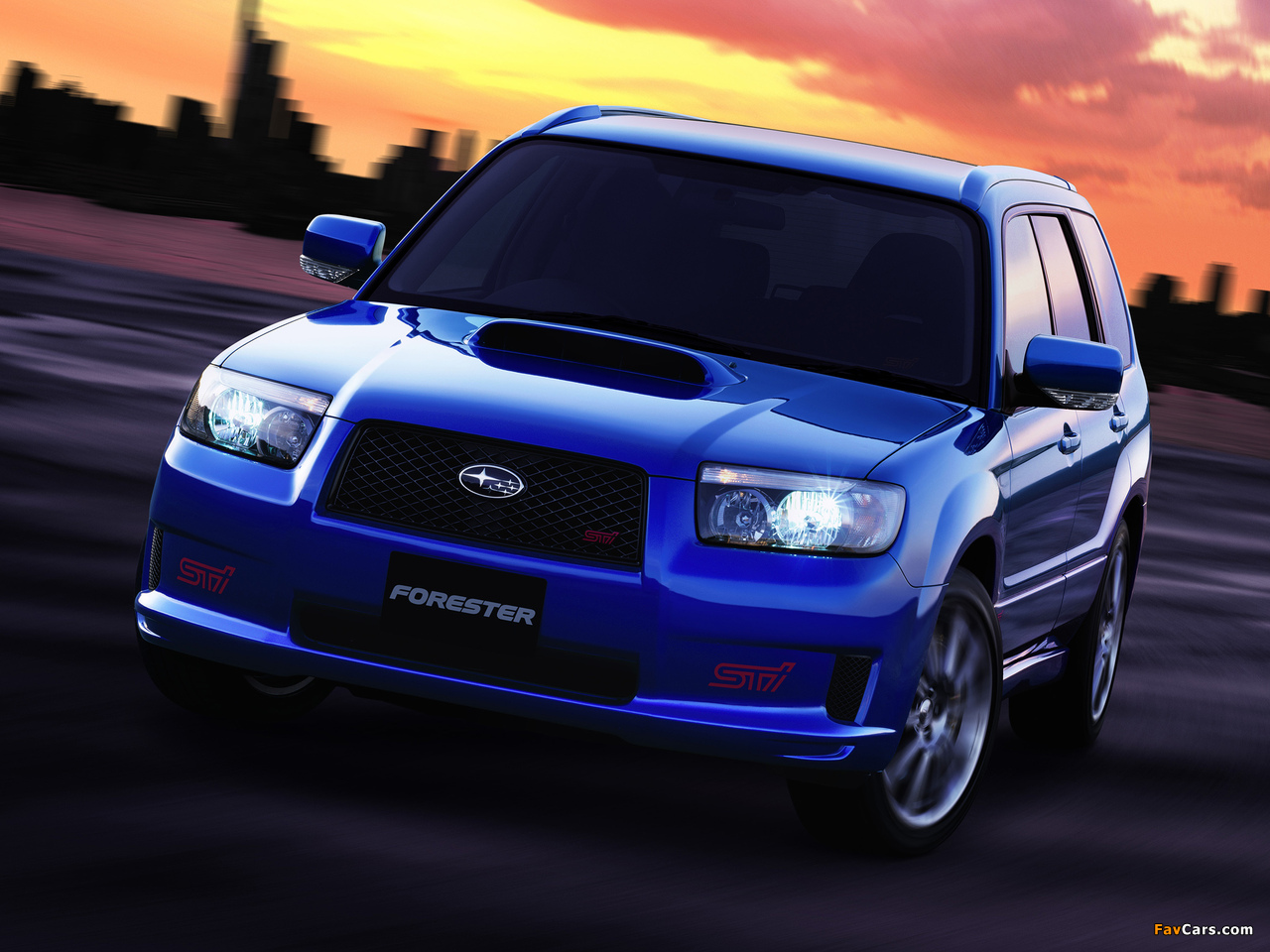 Images of Subaru Forester STi 2005–08 (1280 x 960)