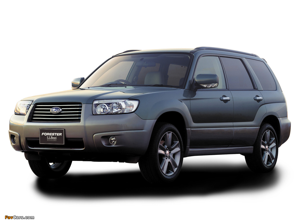 Images of Subaru Forester L.L.Bean Edition (SG) 2005–08 (1024 x 768)