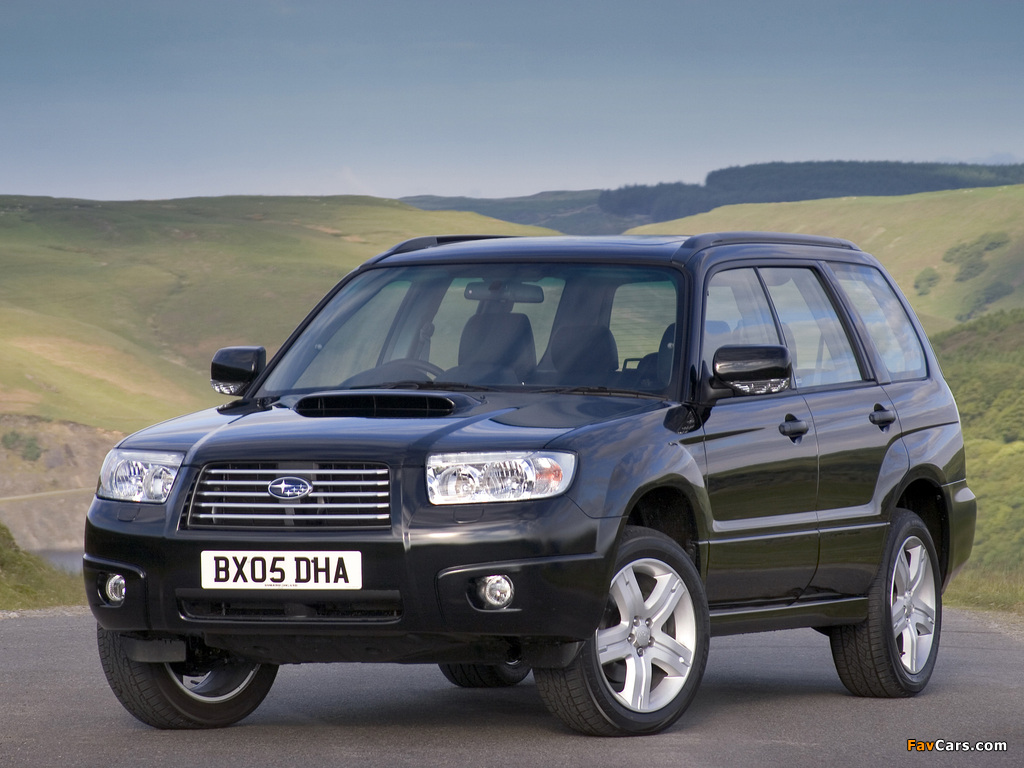 Images of Subaru Forester 2.5XT UK-spec (SG) 2005–08 (1024 x 768)