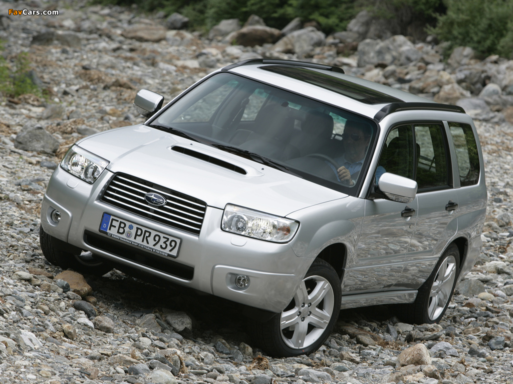 Images of Subaru Forester 2.5XT (SG) 2005–08 (1024 x 768)
