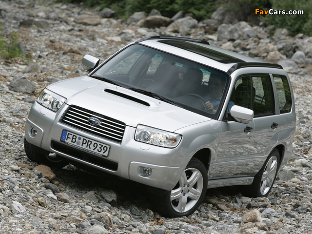 Images of Subaru Forester 2.5XT (SG) 2005–08 (640 x 480)