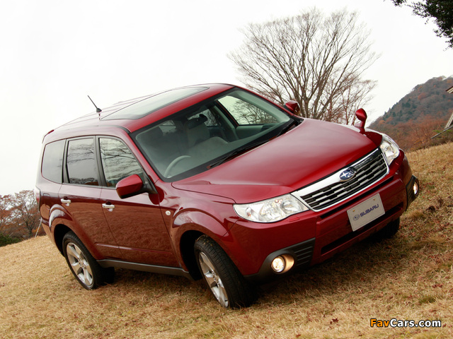 Images of Subaru Forester JP-spec (SH) 2008–10 (640 x 480)