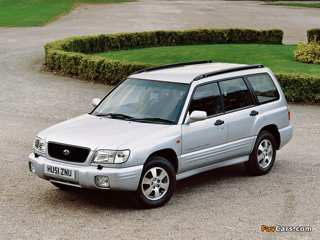 Photos of Subaru Forester Sport UK-spec (SF) 2000–02 (640 x 480)