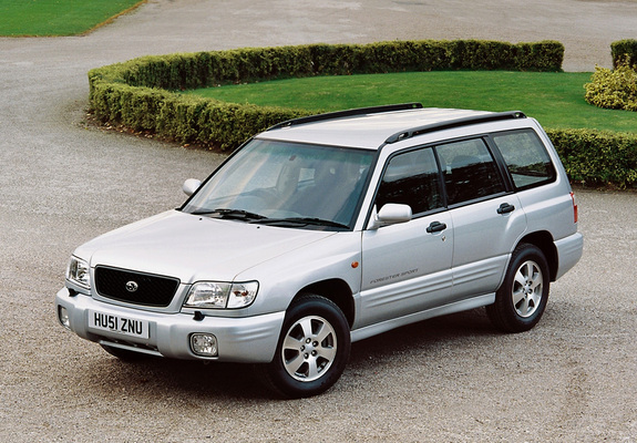 Photos of Subaru Forester Sport UK-spec (SF) 2000–02