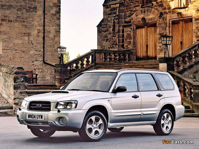 Photos of Subaru Forester XT UK-spec (SG) 2003–05 (640 x 480)