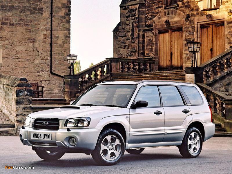 Photos of Subaru Forester XT UK-spec (SG) 2003–05 (800 x 600)