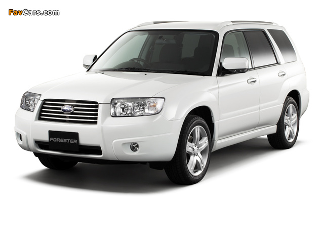 Photos of Subaru Forester 10th Anniversary (SG) 2007 (640 x 480)