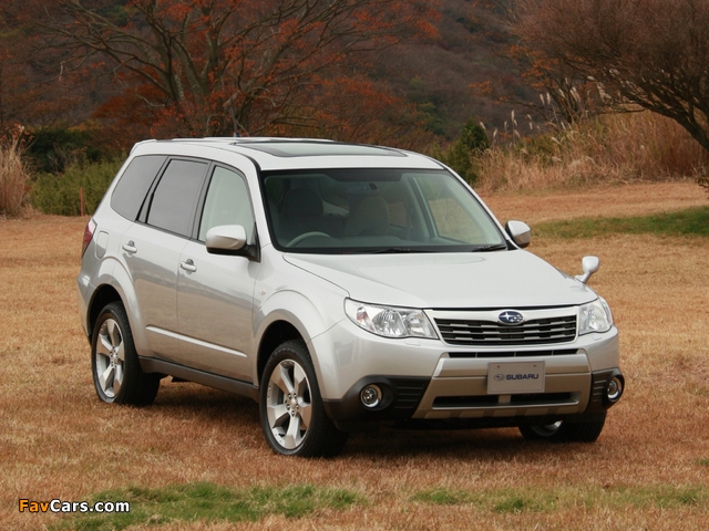 Photos of Subaru Forester JP-spec (SH) 2008–10 (640 x 480)