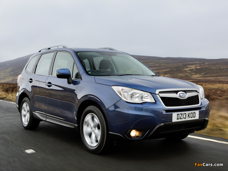 Photos of Subaru Forester 2.0D XC UK-spec 2013 (800 x 600)