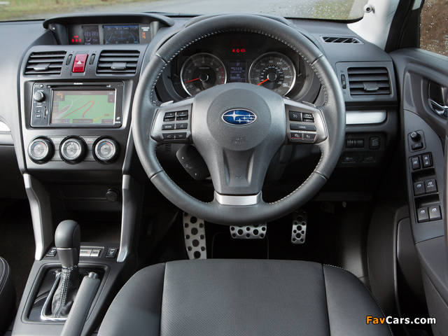 Photos of Subaru Forester 2.0XT UK-spec 2013 (640 x 480)