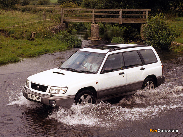 Pictures of Subaru Forester S-Turbo UK-spec (SF) 1997–2000 (640 x 480)