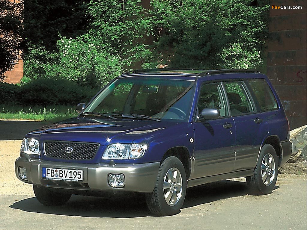 Pictures of Subaru Forester 2.0GX 2000–02 (1024 x 768)