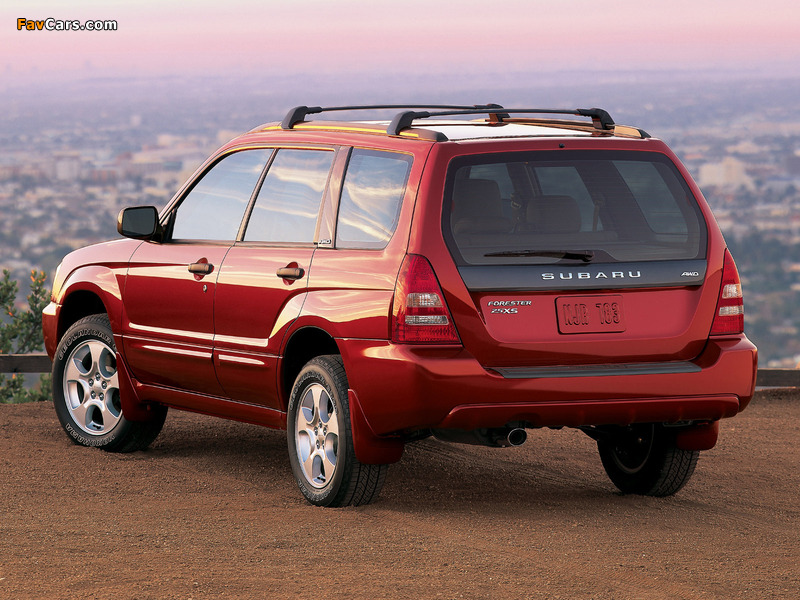 Pictures of Subaru Forester US-spec (SG) 2003–05 (800 x 600)