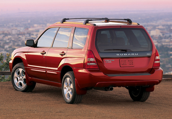 Pictures of Subaru Forester US-spec (SG) 2003–05