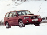Pictures of Subaru Forester XT UK-spec (SG) 2003–05