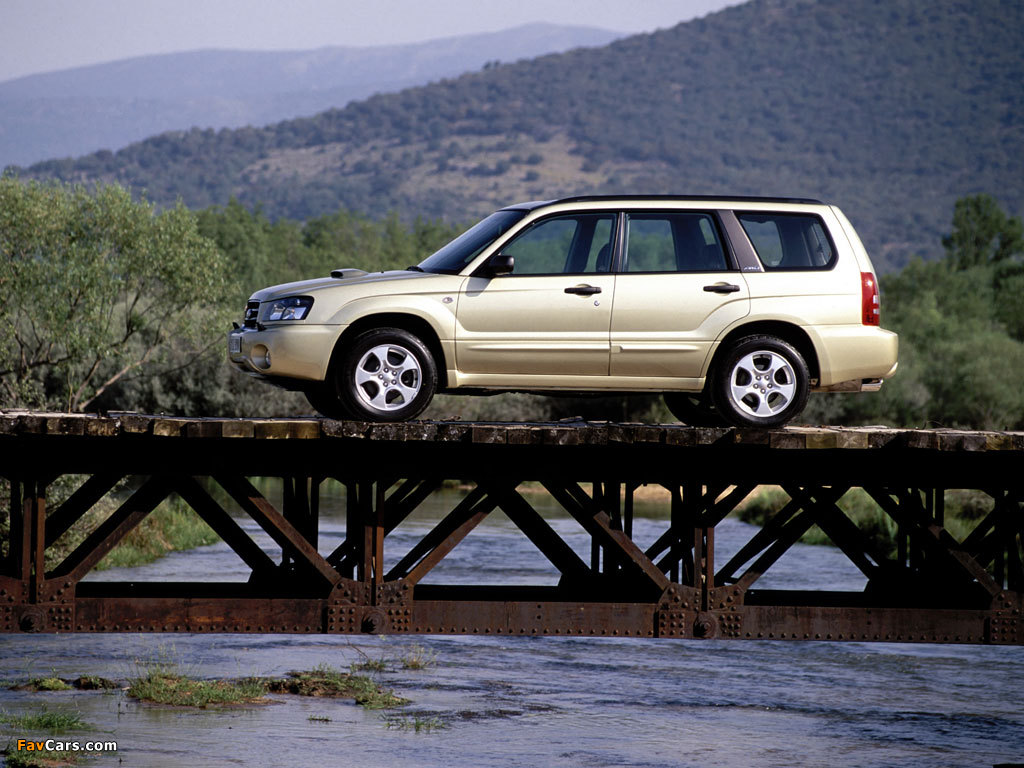 Pictures of Subaru Forester XT 2003–05 (1024 x 768)