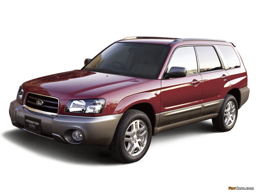 Pictures of Subaru Forester XT L.L.Bean Edition (SG) 2004–05 (1024 x 768)