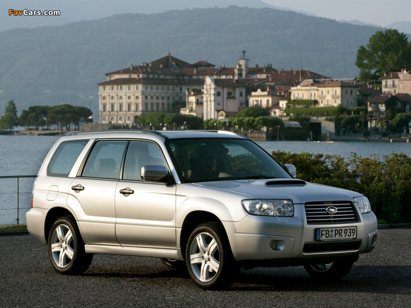 Pictures of Subaru Forester 2.5XT (SG) 2005–08 (800 x 600)